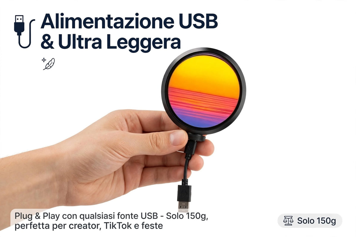 Lampada Tramonto RGB